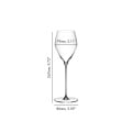 Veloce Champagne Wine Glass